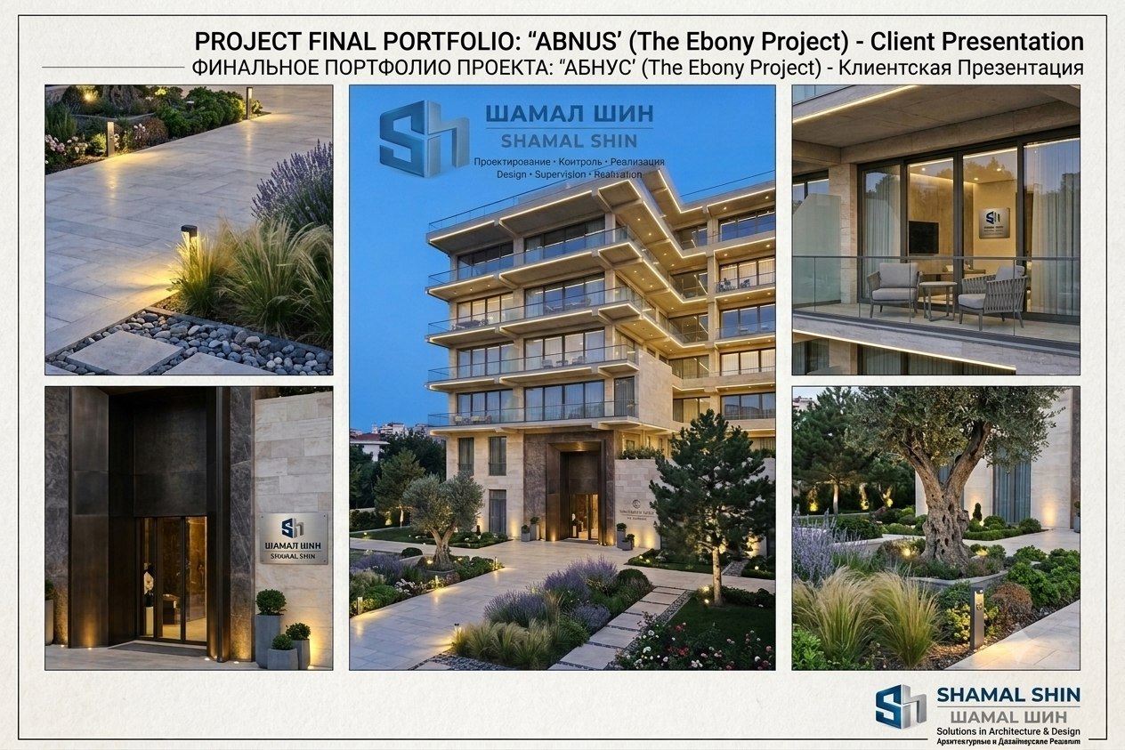 ABNUS — apartment building project by Shamal Shin